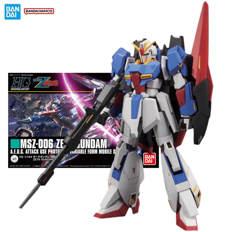 Model Kit Zeta Gundam - Оригинальная фигурка Bandai Gundam Model Kit,