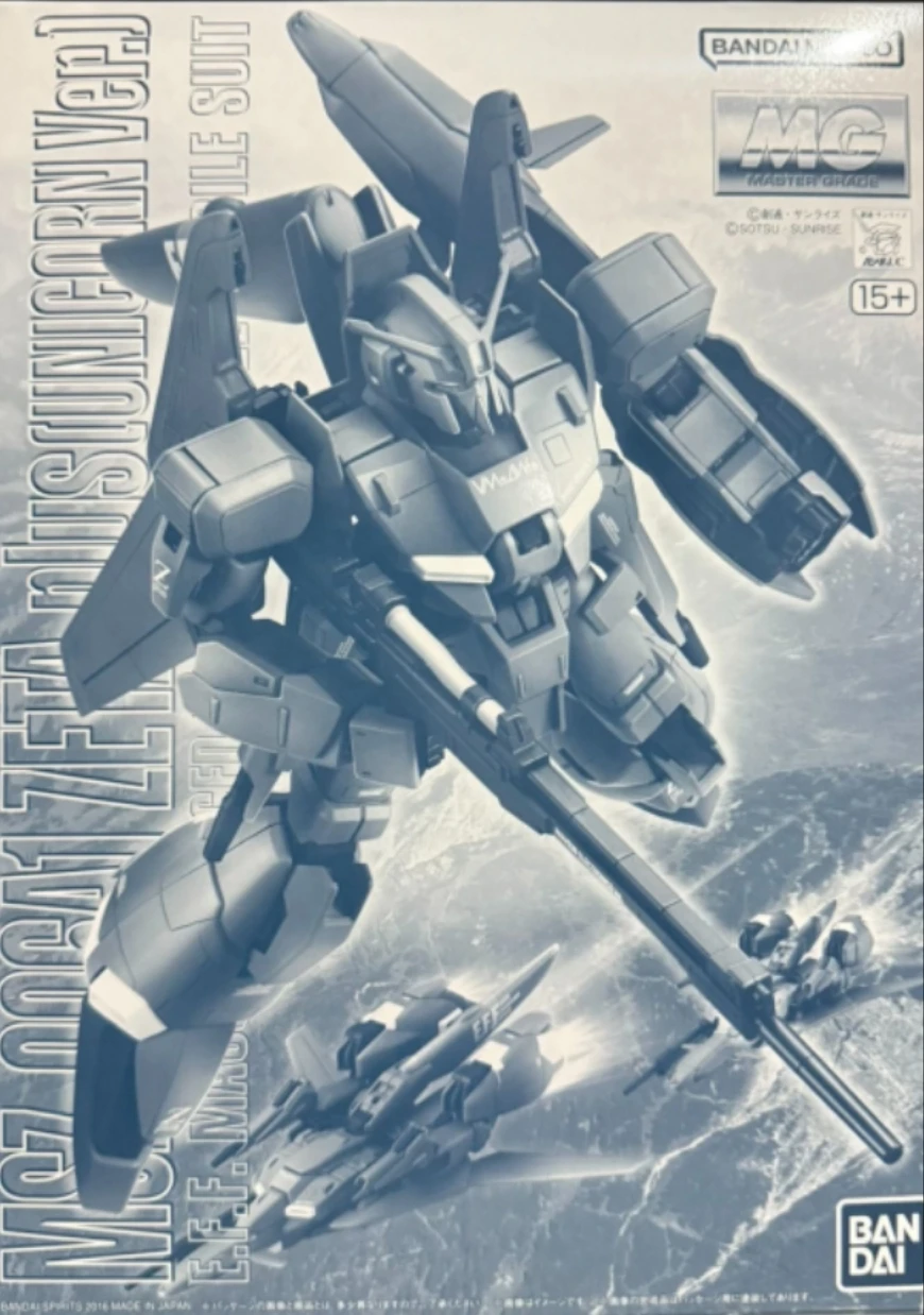 Model Kit Zeta Gundam - Коллекционная фигурка MG1/100 MSZ-006A1 ZETA Plus