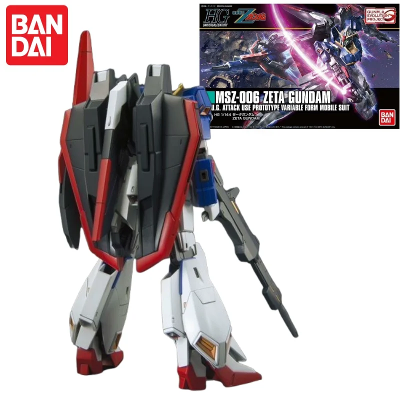 Model Kit Zeta Gundam - Оригинальный конструктор Bandai Gundam Model Kit