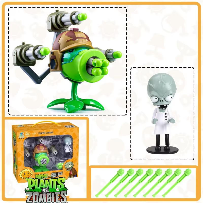 Растения против зомби Gatlin P – обзор и цена Model Kit Zombie
