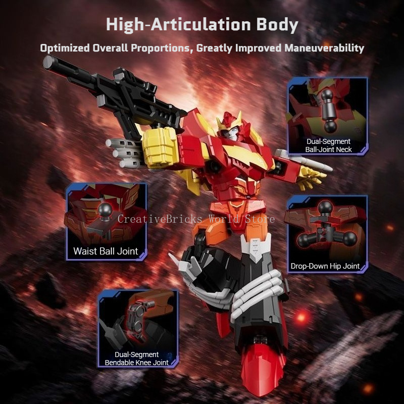 Blokees Transformers Galaxy Ve – обзор и цена Model Kit Rodimus