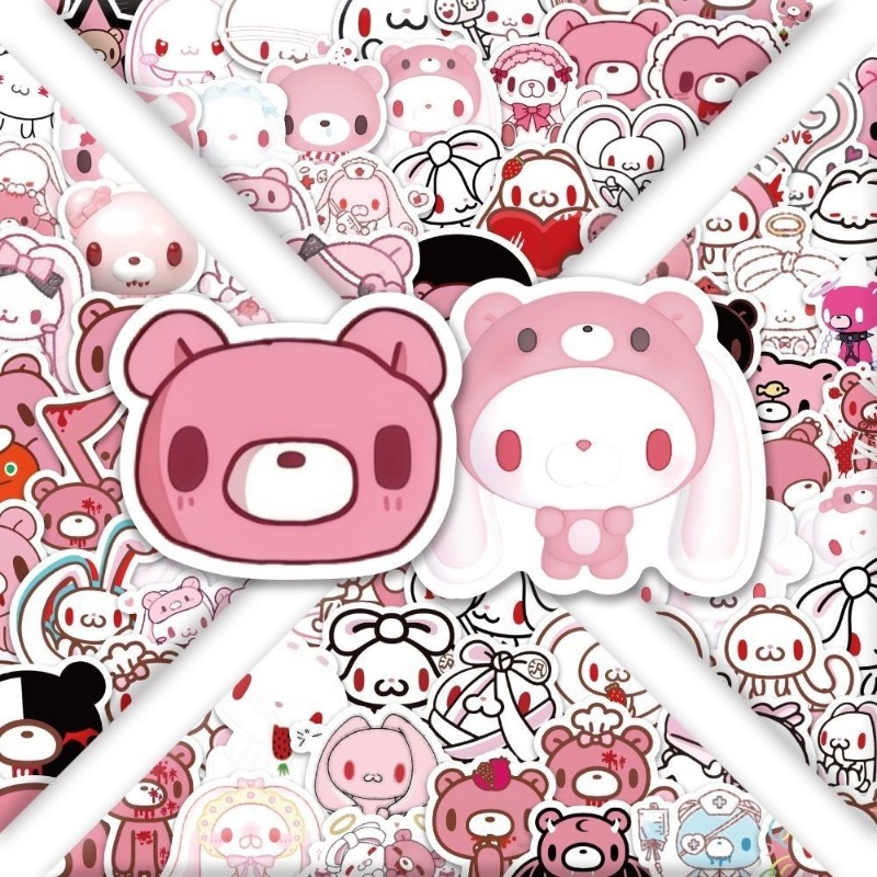 Новые наклейки Gloomy Bear: яр – обзор и цена Model Kit New