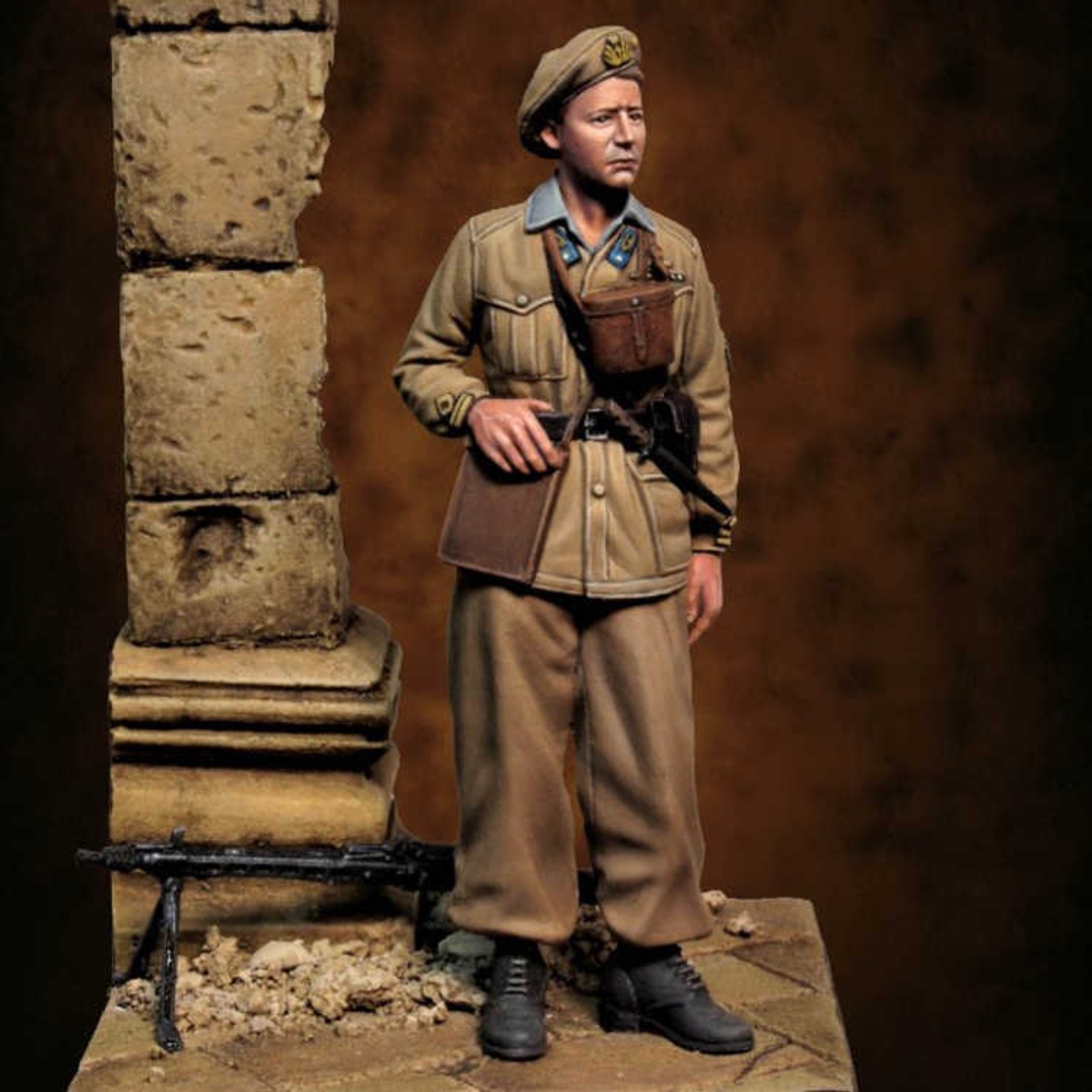 Модель солдата из смолы 1/35,  – обзор и цена Model Kit Italeri