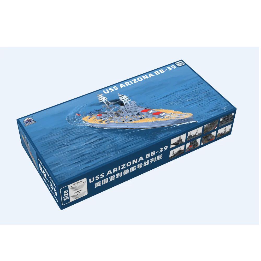 CY CY102 масштаб 1/350, компле – обзор и цена Model Kit Uss Arizona