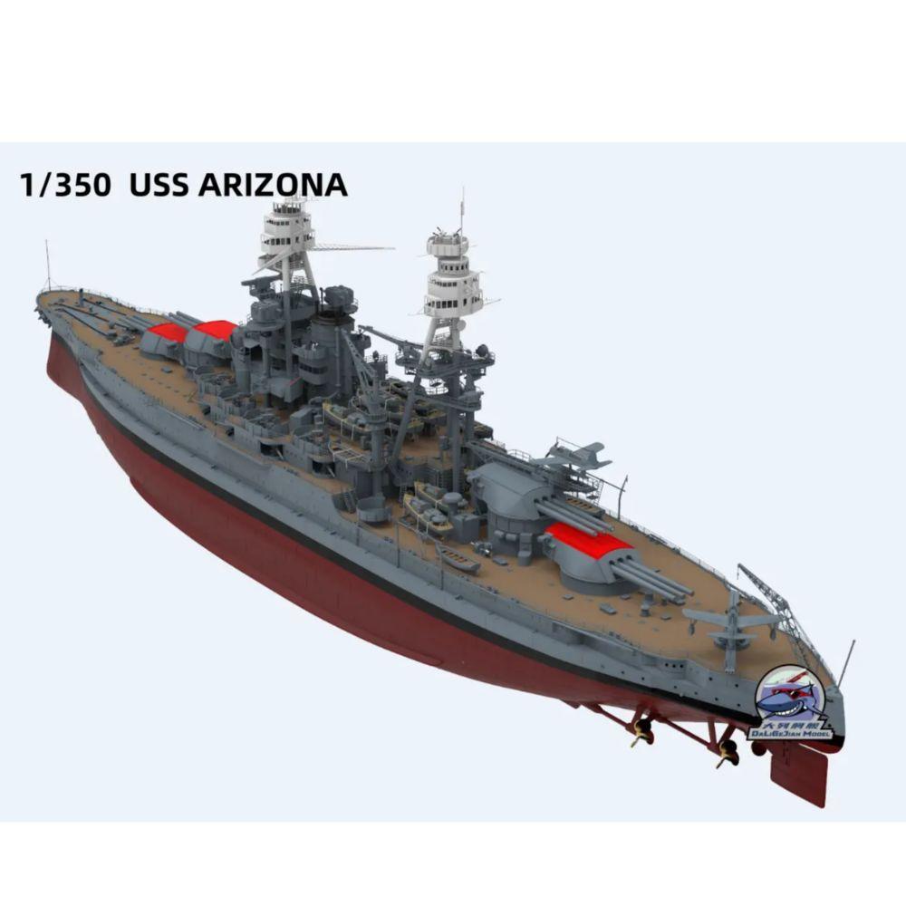 CY CY102 масштаб 1/350, компле – обзор и цена Model Kit Uss Arizona