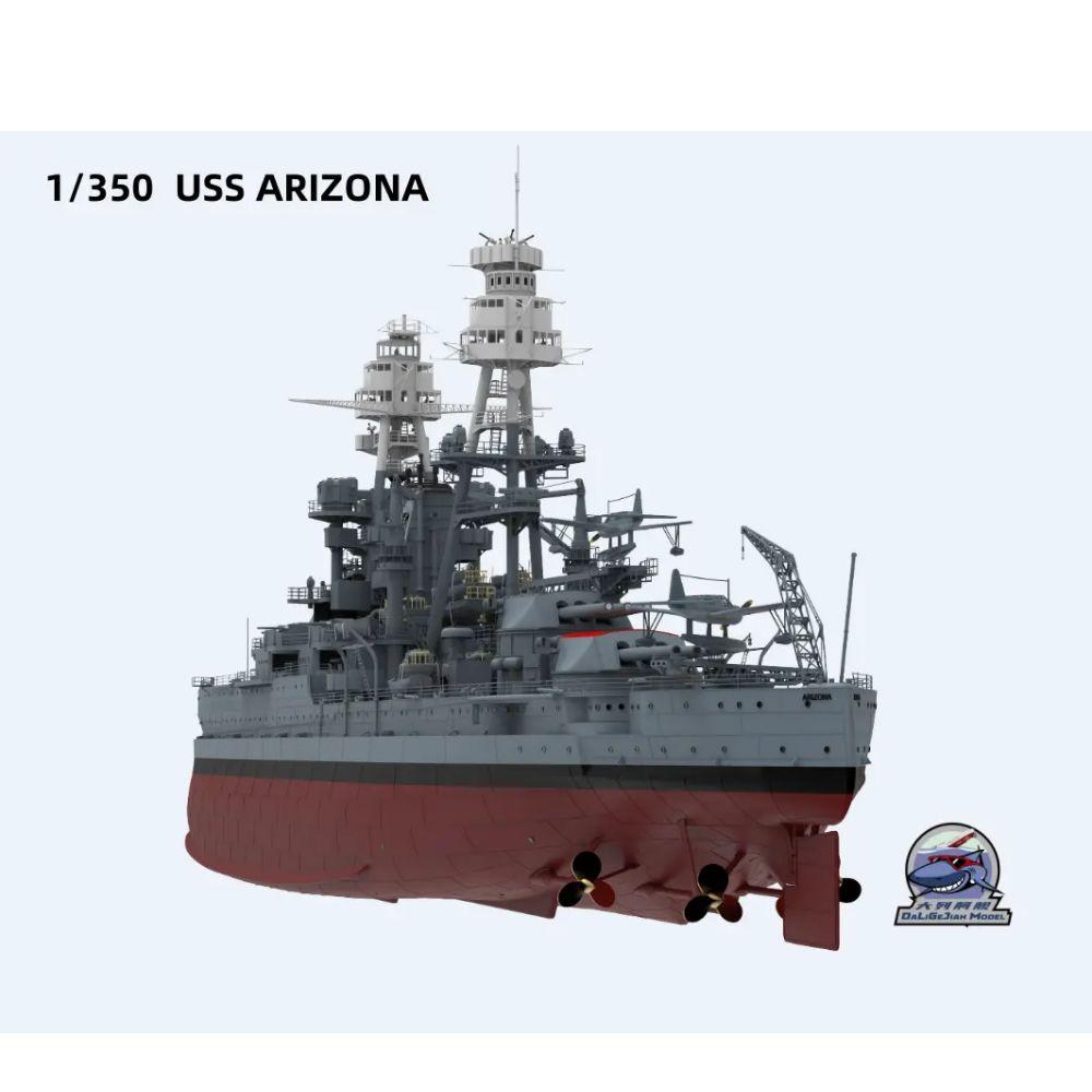 CY CY102 масштаб 1/350, компле – обзор и цена Model Kit Uss Arizona