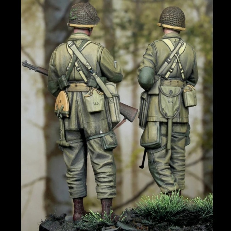 Масштаб 1/35, WW2, пехота США, – обзор и цена Model Kit Reshiram