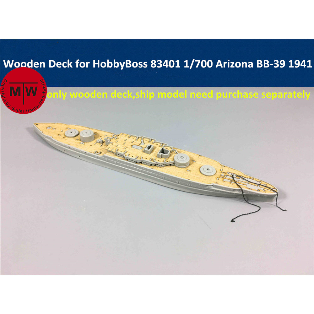 Деревянная колода в масштабе 1 – обзор и цена Model Kit Uss Arizona