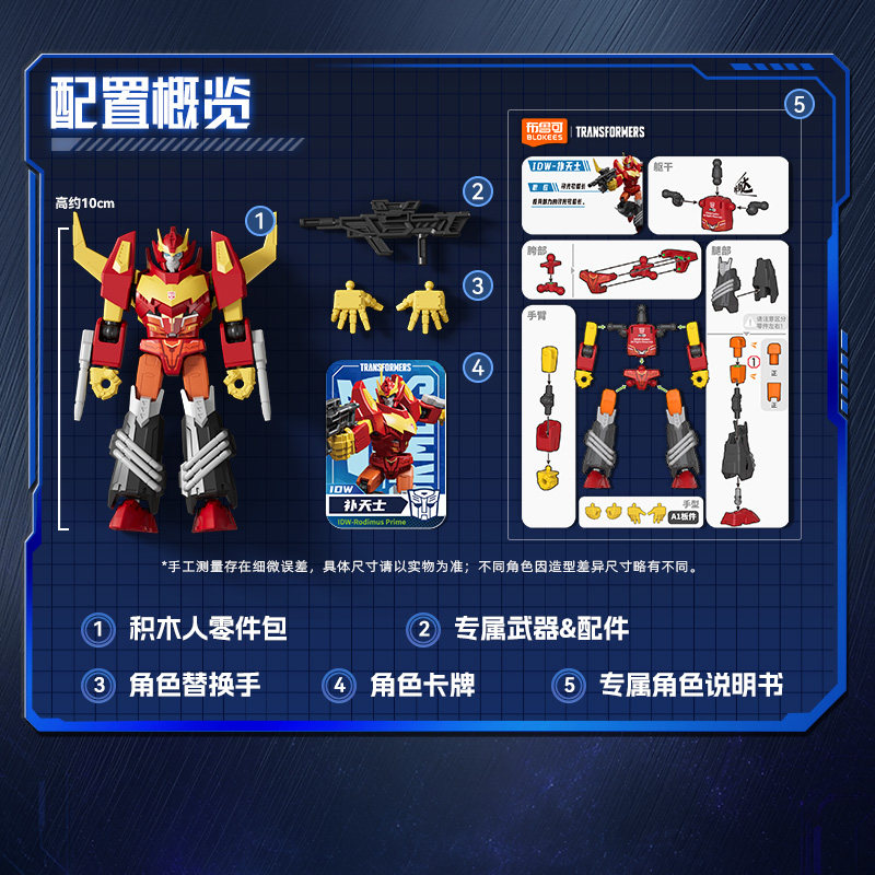 Оригинальные игрушки Blokees T – обзор и цена Model Kit Rodimus