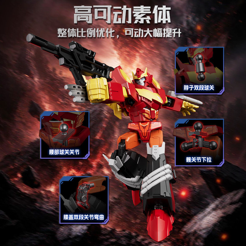 Оригинальные игрушки Blokees T – обзор и цена Model Kit Rodimus